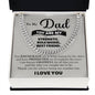 To My Dad My Strenth, Role Model & Best Friend Cuban Chain Necklace-Express Your Love Gifts