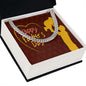 To My Dad Happy Father's Day Message Card Father & Child Cuban Chain-Express Your Love Gifts