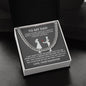 To My Dad You Are Appreciated Cuban Chain Necklace-Express Your Love Gifts