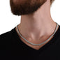 To My Dad My Strenth, Role Model & Best Friend Cuban Chain Necklace-Express Your Love Gifts