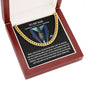 To My Dad Amazing Man Cuban Chain Necklace-Express Your Love Gifts