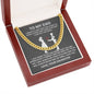 To My Dad You Are Appreciated Cuban Chain Necklace-Express Your Love Gifts