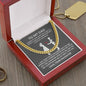 To My Dad You Are Appreciated Cuban Chain Necklace-Express Your Love Gifts