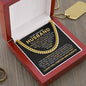 To My Husband – Side by Side Cuban Chain Necklace-Express Your Love Gifts