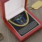 To My Dad Amazing Man Cuban Chain Necklace-Express Your Love Gifts