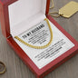 To My Husband – Unconditionally Cuban Link Chain Necklace-Express Your Love Gifts