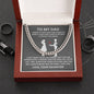 To My Dad You Are Appreciated Cuban Chain Necklace-Express Your Love Gifts