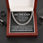 To My Husband – I Choose You Cuban Link Chain Necklace-Express Your Love Gifts