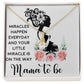 Mama To Be Alluring Ribbon Necklace-Express Your Love Gifts