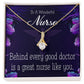 Behind Every Doctor Alluring Ribbon Necklace-Express Your Love Gifts