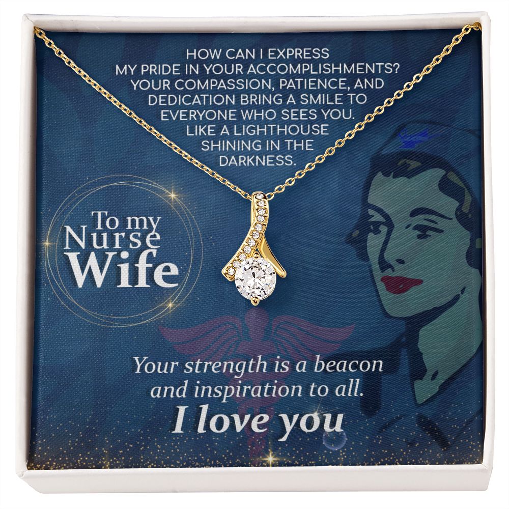 How Can I Alluring Ribbon Necklace-Express Your Love Gifts