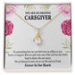 Caregiver Necklace Alluring Ribbon Necklace-Express Your Love Gifts