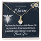You Don't Go Unnoticed Alluring Ribbon Necklace-Express Your Love Gifts