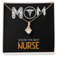 Mom Nurse Alluring Ribbon Necklace-Express Your Love Gifts