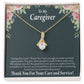 Gift Ideas For Caregivers Alluring Ribbon Necklace-Express Your Love Gifts