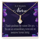 Extraordinary Nurse Alluring Ribbon Necklace-Express Your Love Gifts