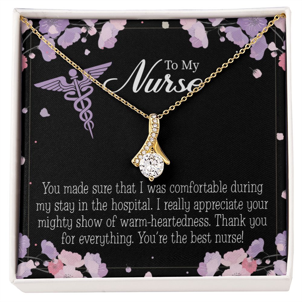 You're the Best Nurse Alluring Ribbon Necklace-Express Your Love Gifts