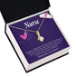 Remarkable Nurse Alluring Ribbon Necklace-Express Your Love Gifts