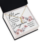 Mom No One Has Tell Me Alluring Ribbon Necklace-Express Your Love Gifts