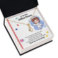 Thanks to Nurse Caregivers Alluring Ribbon Necklace-Express Your Love Gifts