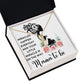 Mama To Be Alluring Ribbon Necklace-Express Your Love Gifts