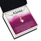 Inspirational Message for Nurse Alluring Ribbon Necklace-Express Your Love Gifts