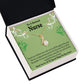 Retired Nurse Thank You Alluring Ribbon Necklace-Express Your Love Gifts