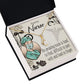 An Amazing Nurse Alluring Ribbon Necklace-Express Your Love Gifts