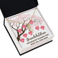 Grandchildren the Greatest Blessing Alluring Ribbon Necklace-Express Your Love Gifts