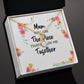 Mum You Are The Piece Alluring Ribbon Necklace-Express Your Love Gifts
