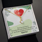 Thank You Necklace Medical Alluring Ribbon Necklace-Express Your Love Gifts