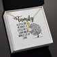 Family Alluring Ribbon Necklace-Express Your Love Gifts