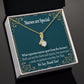 Nurses are Special Alluring Ribbon Necklace-Express Your Love Gifts