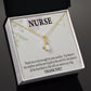 Gift For Healthcare Workers Alluring Ribbon Necklace-Express Your Love Gifts
