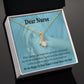 Nurse Thank You Alluring Ribbon Necklace-Express Your Love Gifts
