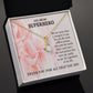 Touching Gift For Caregivers Alluring Ribbon Necklace-Express Your Love Gifts