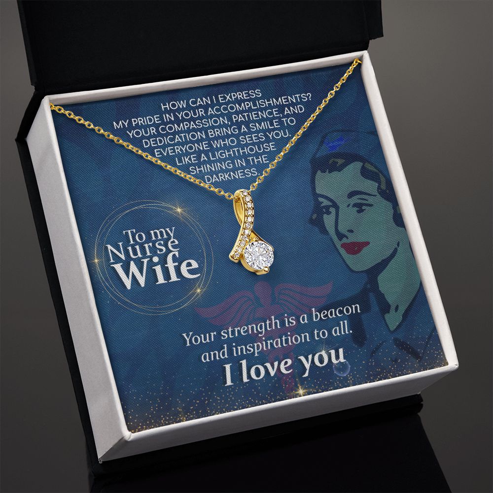 How Can I Alluring Ribbon Necklace-Express Your Love Gifts