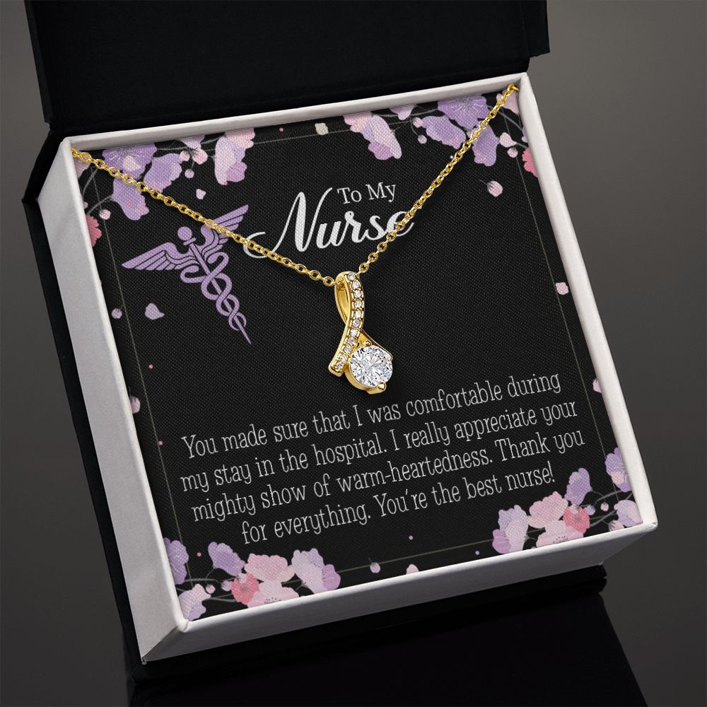 You're the Best Nurse Alluring Ribbon Necklace-Express Your Love Gifts