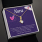 Remarkable Nurse Alluring Ribbon Necklace-Express Your Love Gifts