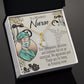 Thank Your Nurse Gift Alluring Ribbon Necklace-Express Your Love Gifts