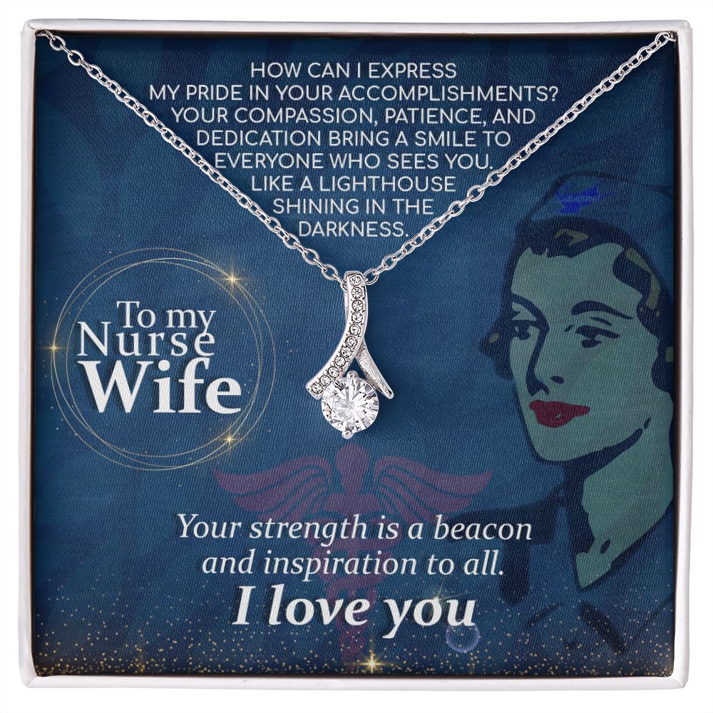 How Can I Alluring Ribbon Necklace-Express Your Love Gifts