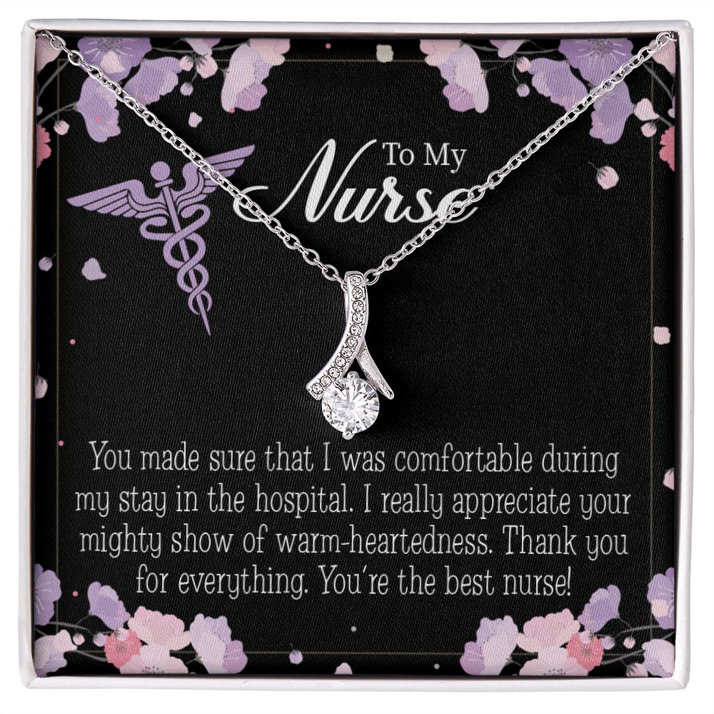 You're the Best Nurse Alluring Ribbon Necklace-Express Your Love Gifts