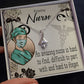An Amazing Nurse Alluring Ribbon Necklace-Express Your Love Gifts