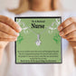 Retired Nurse Thank You Alluring Ribbon Necklace-Express Your Love Gifts