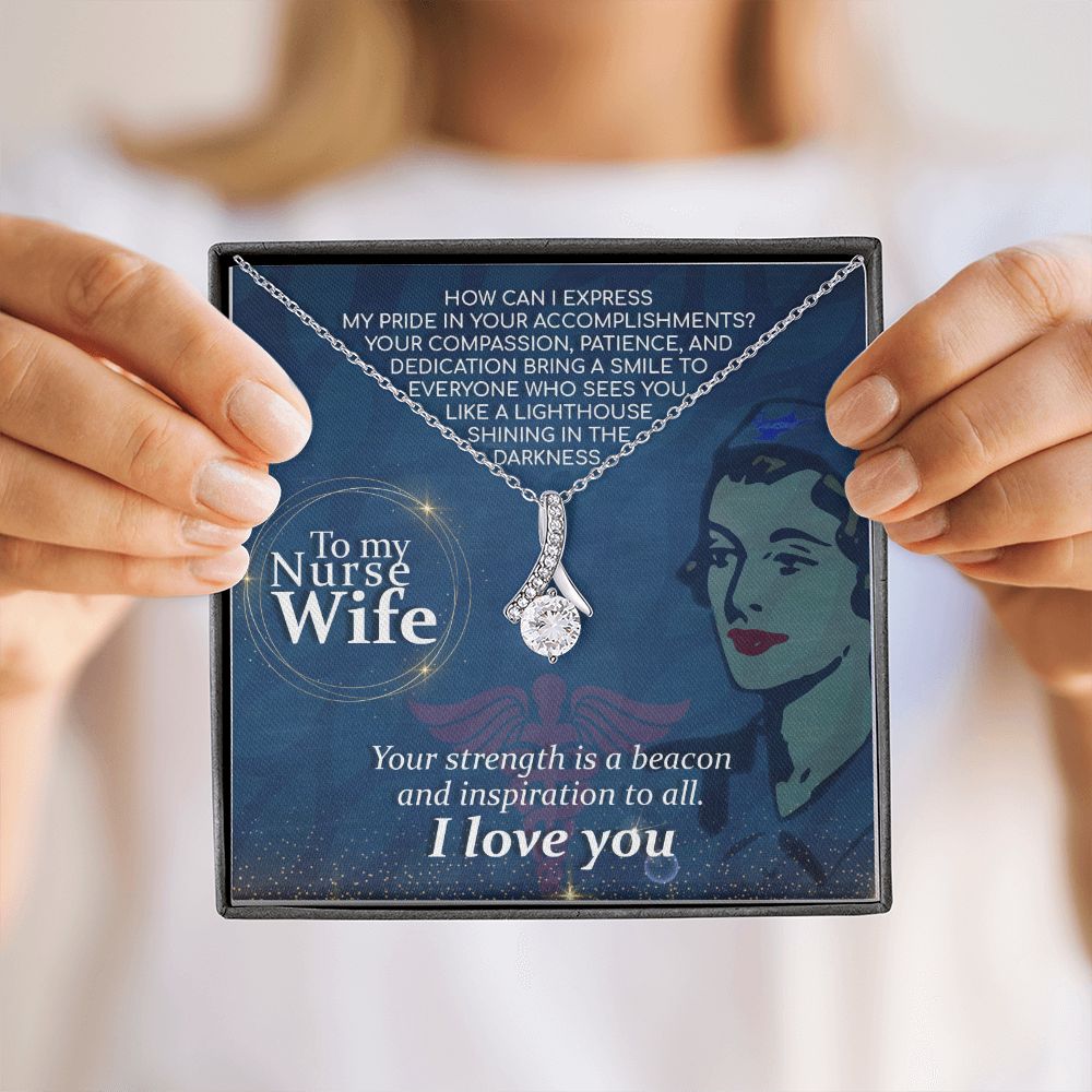 How Can I Alluring Ribbon Necklace-Express Your Love Gifts