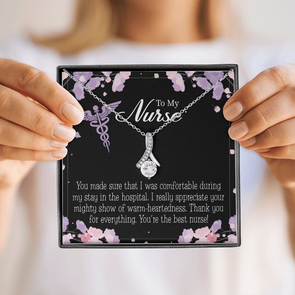 You're the Best Nurse Alluring Ribbon Necklace-Express Your Love Gifts