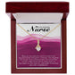 Inspirational Message for Nurse Alluring Ribbon Necklace-Express Your Love Gifts