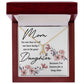 Mom No One Has Tell Me Alluring Ribbon Necklace-Express Your Love Gifts
