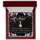 My Nurse, My Angel Alluring Ribbon Necklace-Express Your Love Gifts