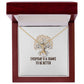 Everyday is a Chance Alluring Ribbon Necklace-Express Your Love Gifts